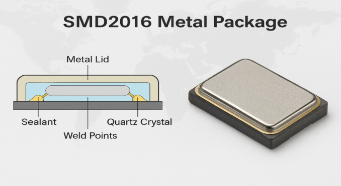 miniature SMD oscillators for compact wearable design