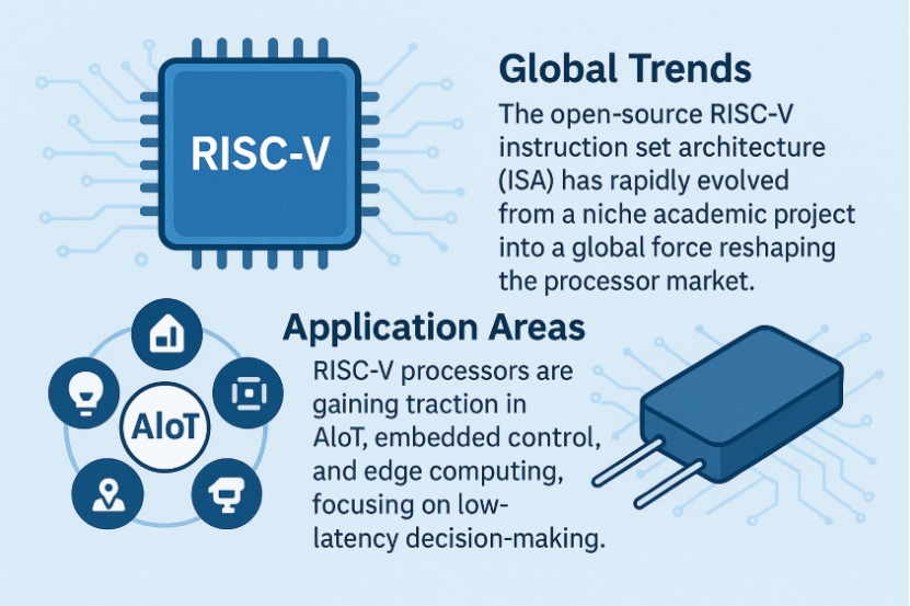 لماذا يعد ظهور معالجات RISC-V جزءًا لا يتجزأ من المذبذبات البلورية؟